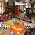 Vorbereitungen Christbaumaktion 2013